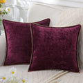 Blue Chenille Cushion Cover 45x45 Pillow Cover 30x50cm Sofa Decorative Throw Pillow Case Soft Luxury For Living Room Sofa Decor